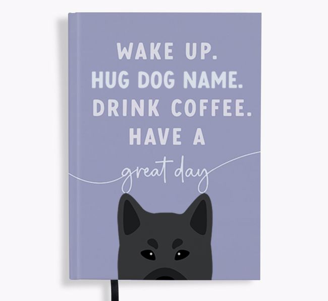 Wake Up: Personalized {breedFullName} Notebook